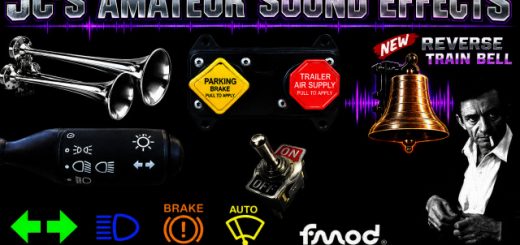 JC Amateur Sound Effects Pack With train bell reverse