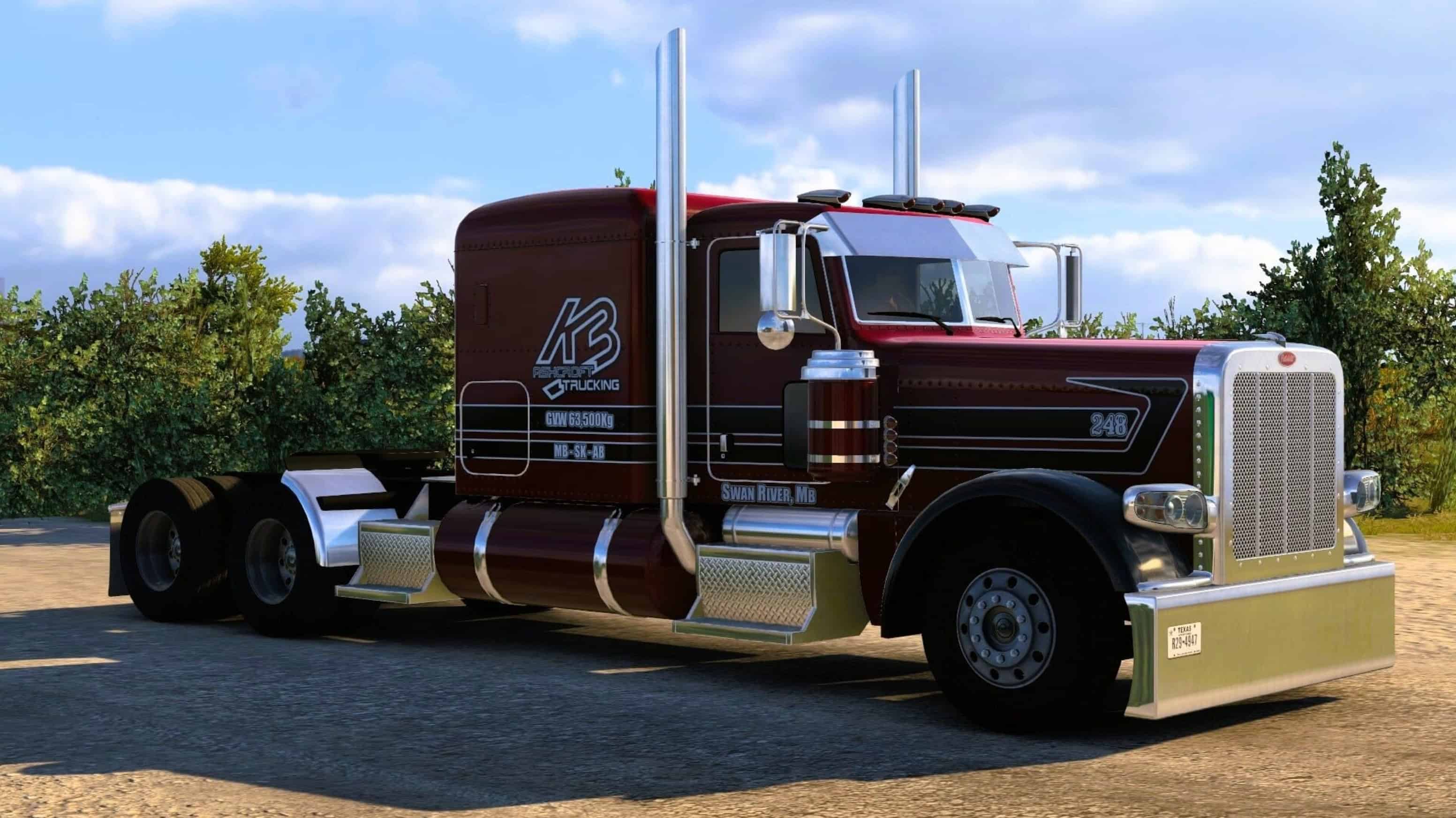 K3 Ashcroft Trucking Skin for SCS 389