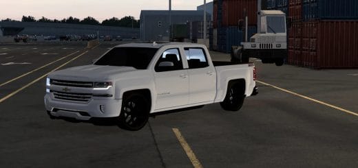 Lowered 18 chevy silverado (road trip dlc) v1.0