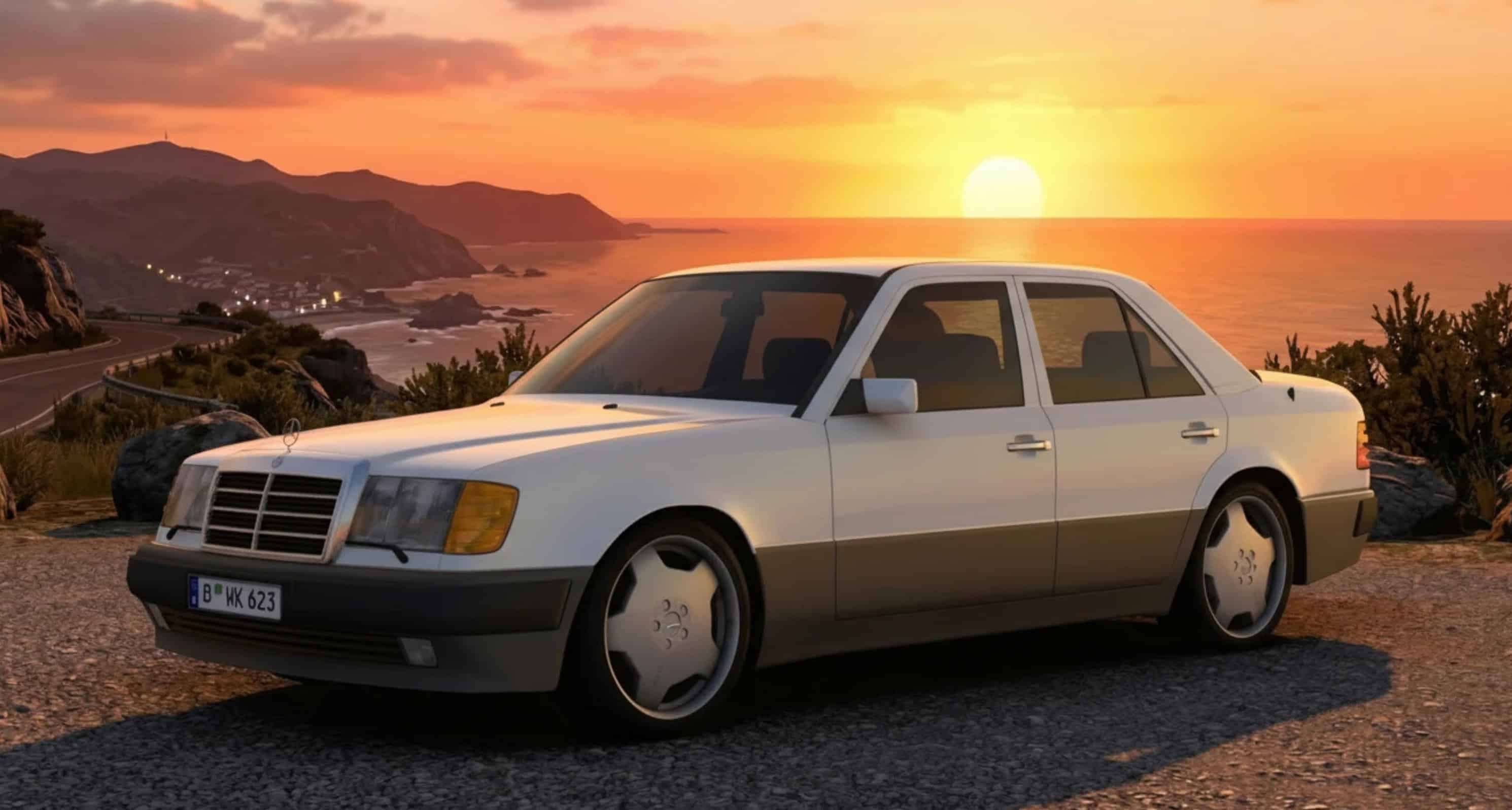 Mercedes Benz 250D W124 1998 v1.9