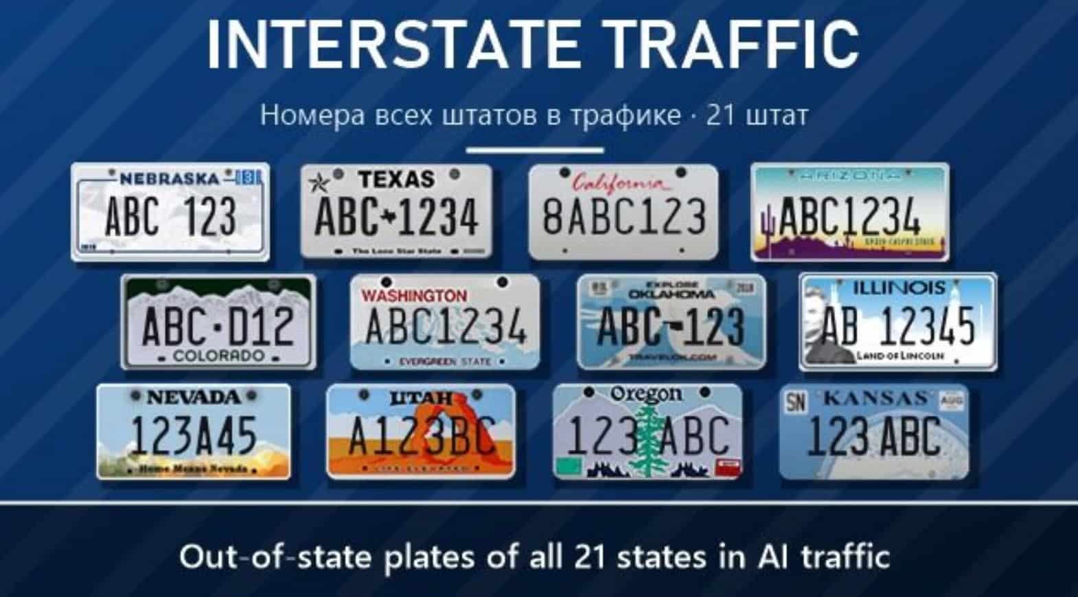 Midwest Reefer — Interstate Traffic (out-of-state plates)
