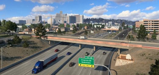 Nevada’s Biggest Cities Rebuilt for American Truck Simulator