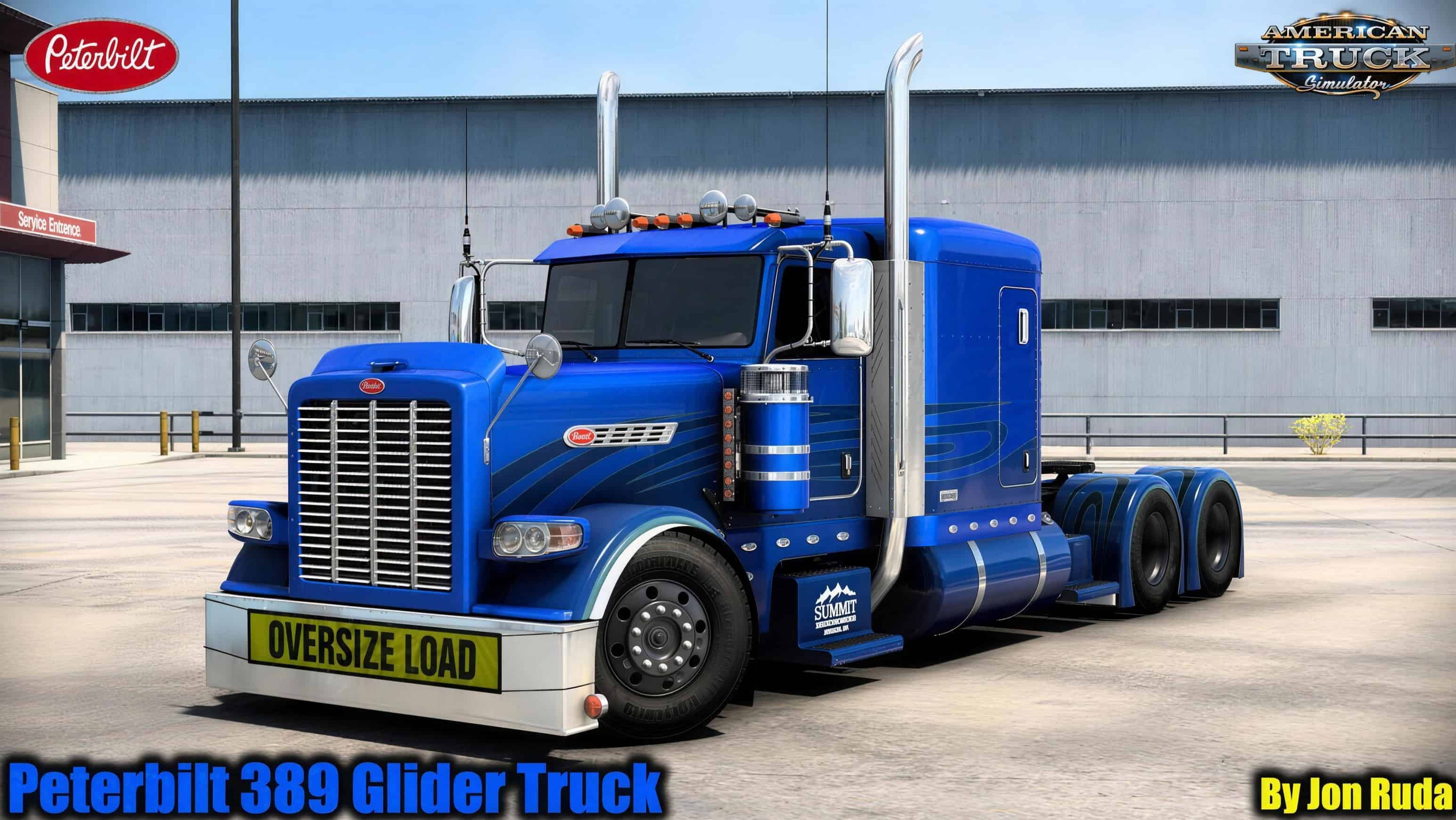Peterbilt 389 Glider Truck v7.10 By Jon Ruda (1.61.x)