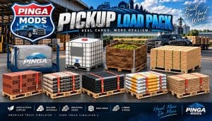 Gps Accessory Mod Ats Pickup Load Pack 1.3 | American Truck Simulator Mod