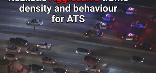 Realistic Agressive traffic density and behavior for ATS 1.61, 1.60+