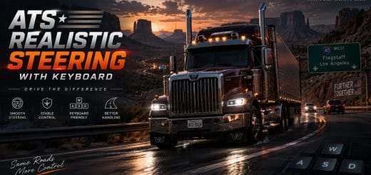 Realistic Steering with Keyboard – V3.1.23