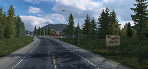Road Connection Between Promods Canada and Alaska – North To The Future v0.6.7.0