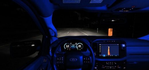Road Trip Ford Blue Cabin Light