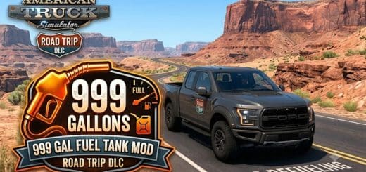 Road Trip – Ford Fuel Tank 999Gallons