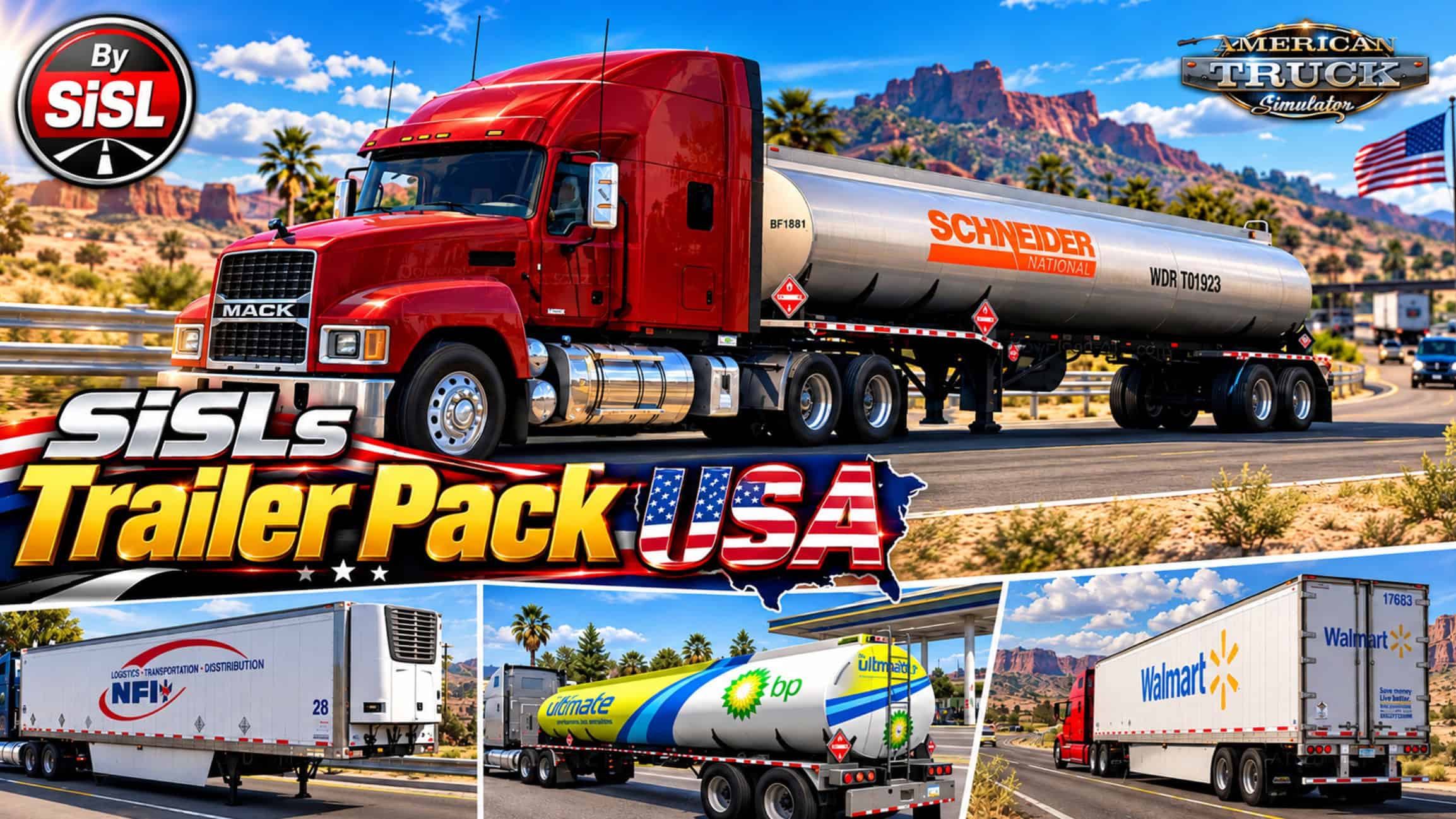SiSLs Trailer Pack USA v1.61 (1.61.x)