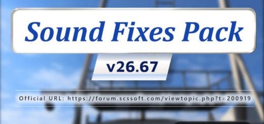 Sound Fixes Pack v26.67
