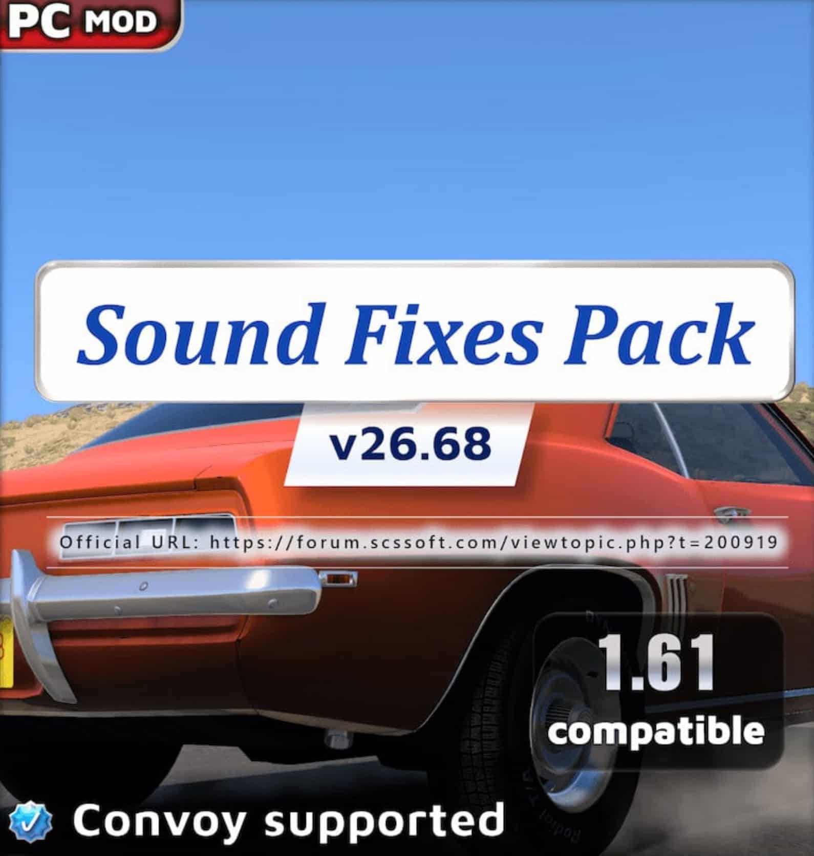 Sound Fixes Pack v26.68