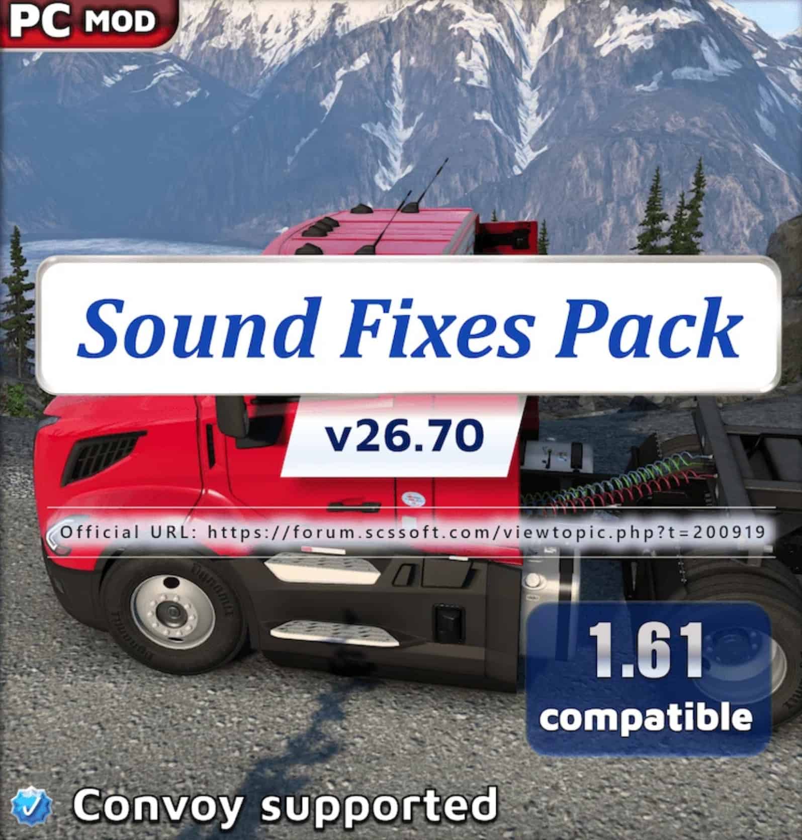 Sound Fixes Pack v26.70
