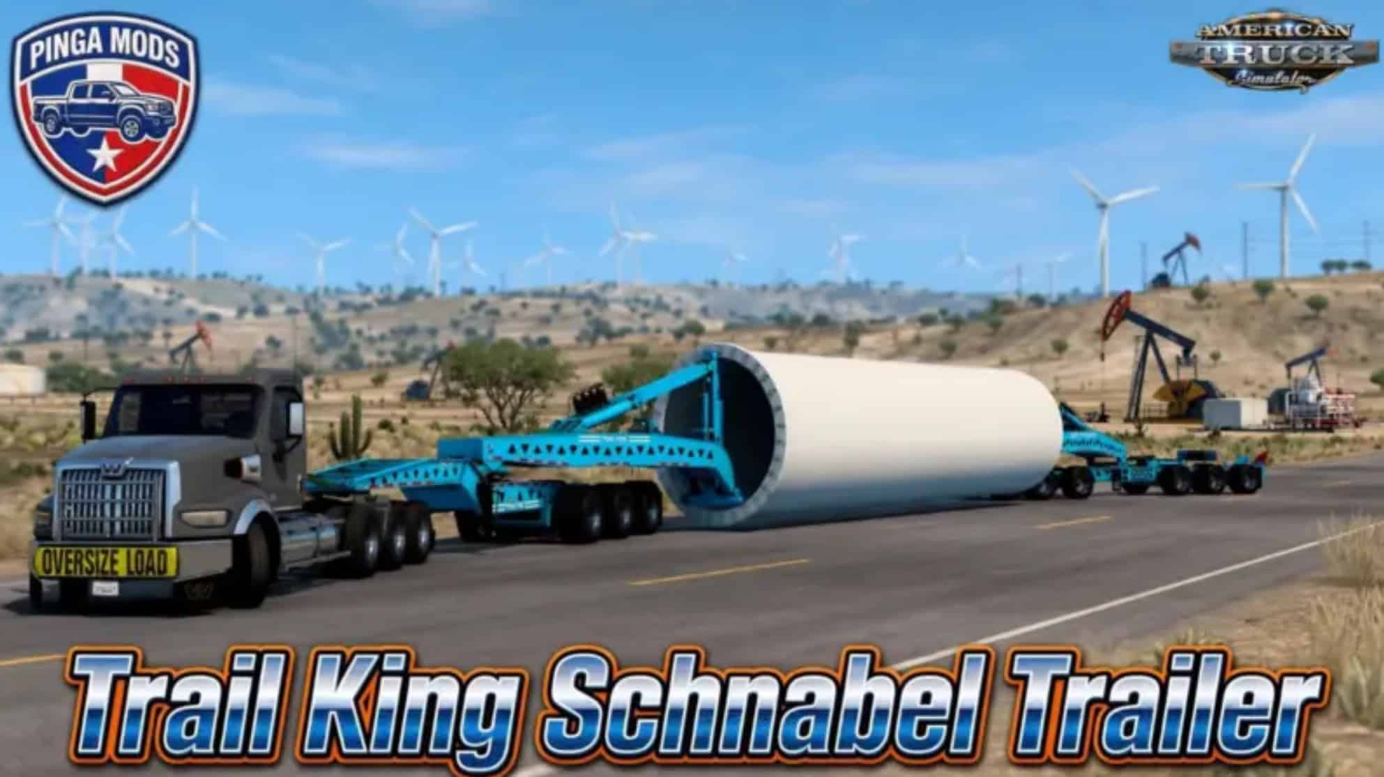 Trail King Schnabel Trailer v1.5 By Pinga (1.61.x)