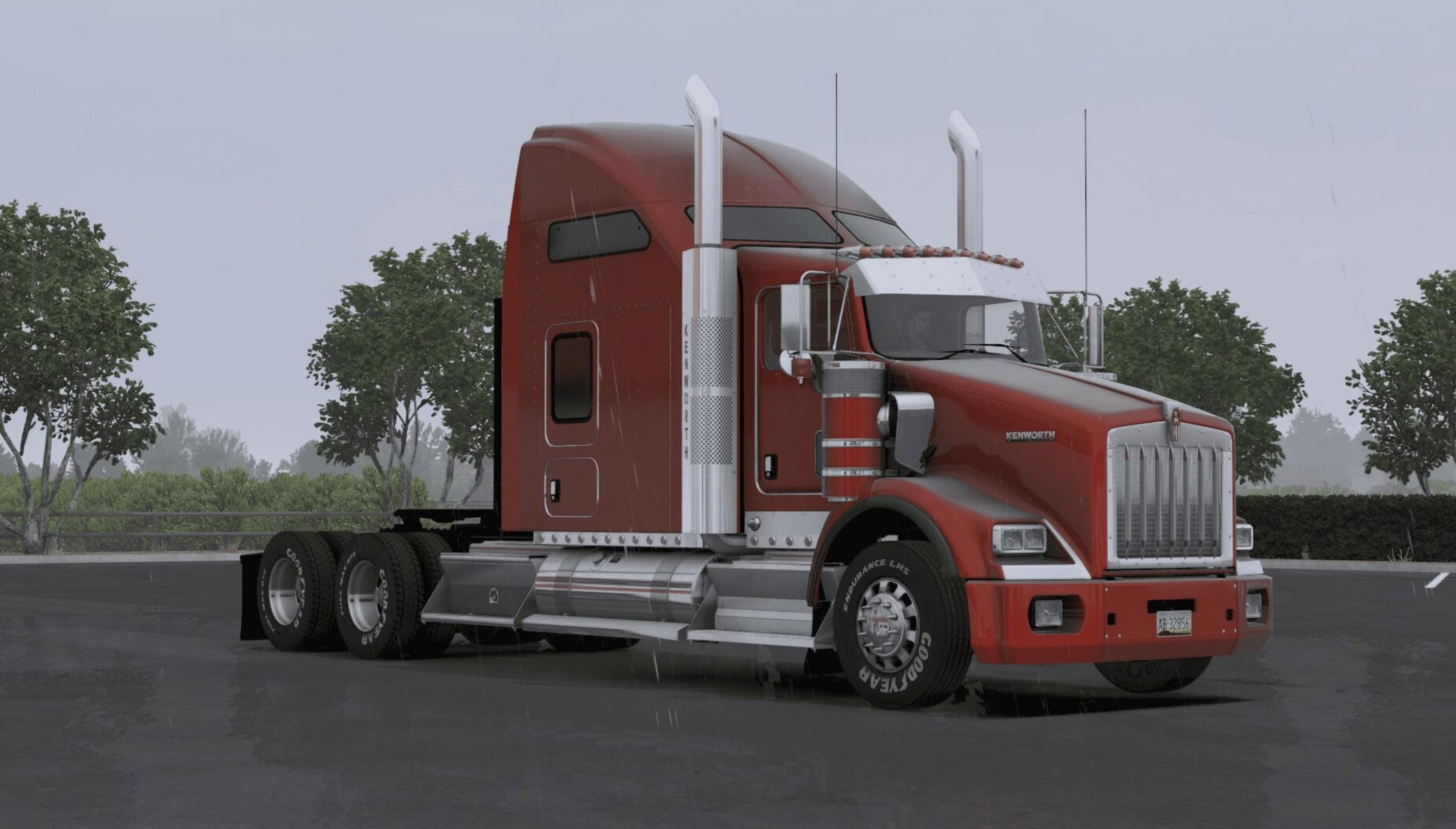 YanRed Kenworth T800